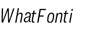 Ringside Compressed Light Italic