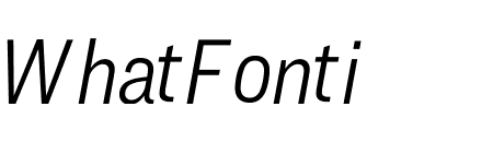 Ringside Condensed Light Italic