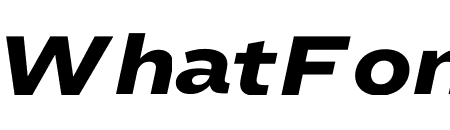 Ringside Extra Wide Black Italic