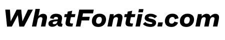 Ringside Wide Black Italic