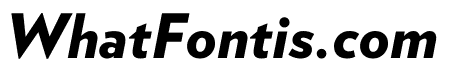Verlag Black Italic