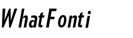 Verlag Compressed Bold Italic
