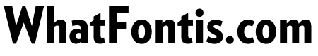 Verlag Condensed Black
