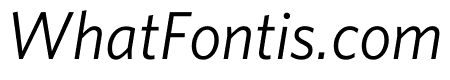 Whitney Book Italic
