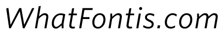 Whitney Office Italic