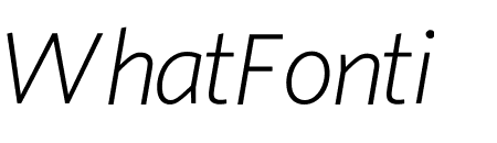 Whitney ScreenSmart Light Italic