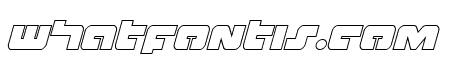 Boomstick Outline Italic
