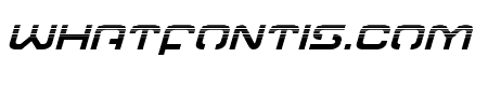 Gunrunner Halftone Italic