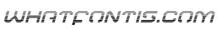 Gunrunner Gradient Italic