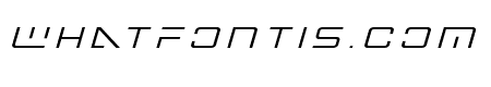 Banshee Pilot Title Italic