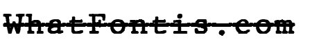 JMHTypewritermonoOver-Regular