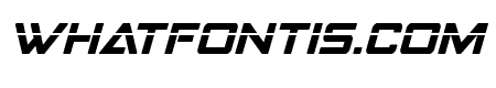 Strike Fighter Laser Italic