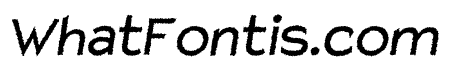 Charger Distortion 1 Italic