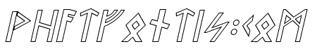 Stormning Outline Oblique