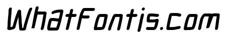Electronic ExtraBlack Italic