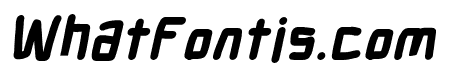 Electronic UltraThick Italic