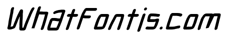 Electronic Black SuperItalic