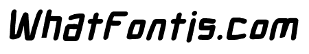 Electronic Thick Italic