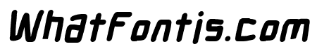 Electronic SuperThickItalic