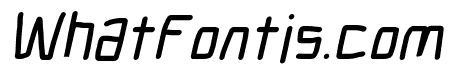 Electronic ExtraBold Italic