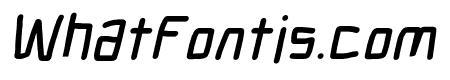 Electronic Black Italic