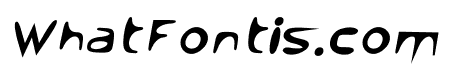 Venom Sans Bold Oblique