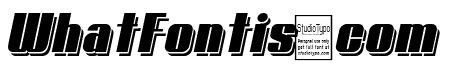 Typoline Demi Shadow Italic