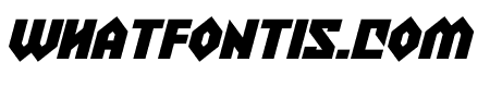 Alien Wars Italic