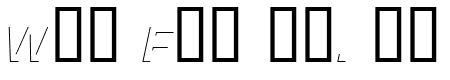 Block Shadow Italic