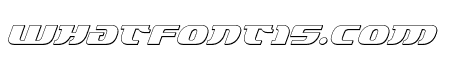Lord of the Sith 3D Italic