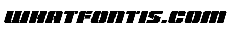 Warp Thruster Expanded Italic
