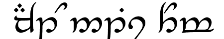 Tengwar_Eldanaro
