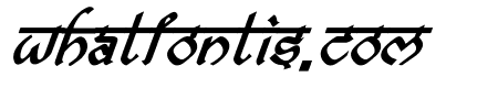bitling ravish Bold Italic
