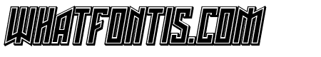 Schwachsinn 3D Filled Italic