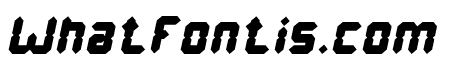 Digital Gothic Italic