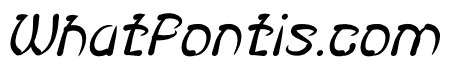 FISH BONE Italic
