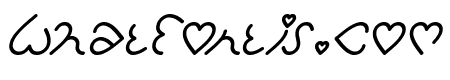 I Love You Italic