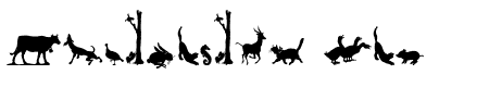 Animal Silhouettes Three