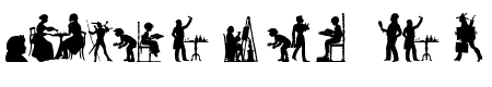 Human Silhouettes Free Ten
