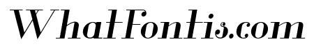 Glamor Medium Italic