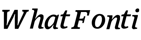 Exchange Standard Medium Italic
