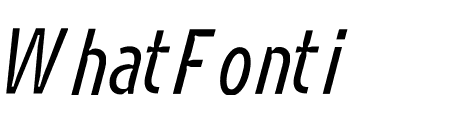 Retina MicroPlus Condensed Book Italic