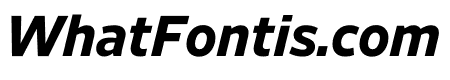Retina Standard Normal Bold Italic