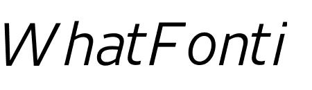 Retina Standard Normal Light Italic