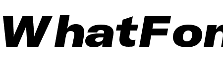 GT America Extended Black Italic