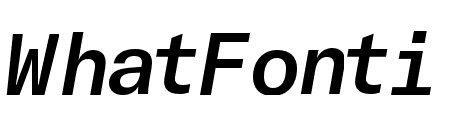GT America Mono Medium Italic