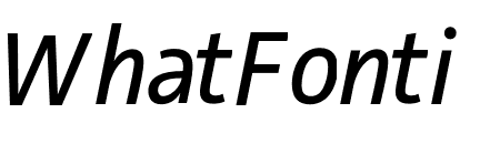 JAF Facit Regular Italic
