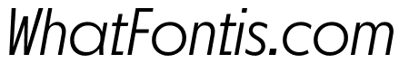 NEXT Thin Poster Italic
