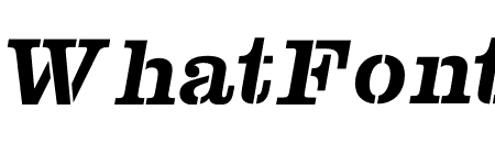 Clarendon Graphic ST Semibold Sltd+Ita