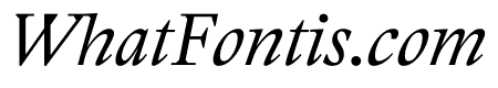 Stanley Regular Italic